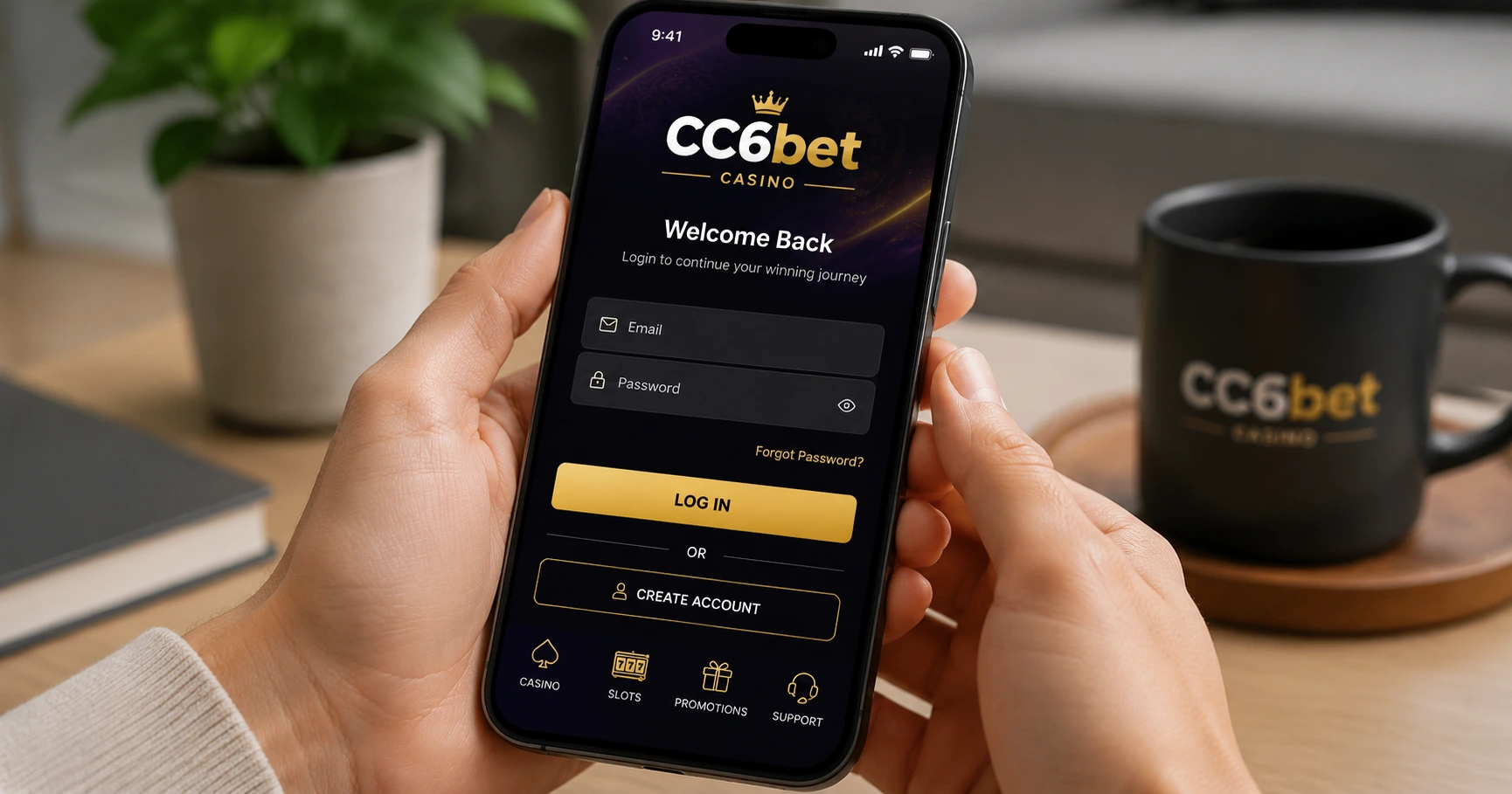 How to Access CC6bet Casino Login - image 2